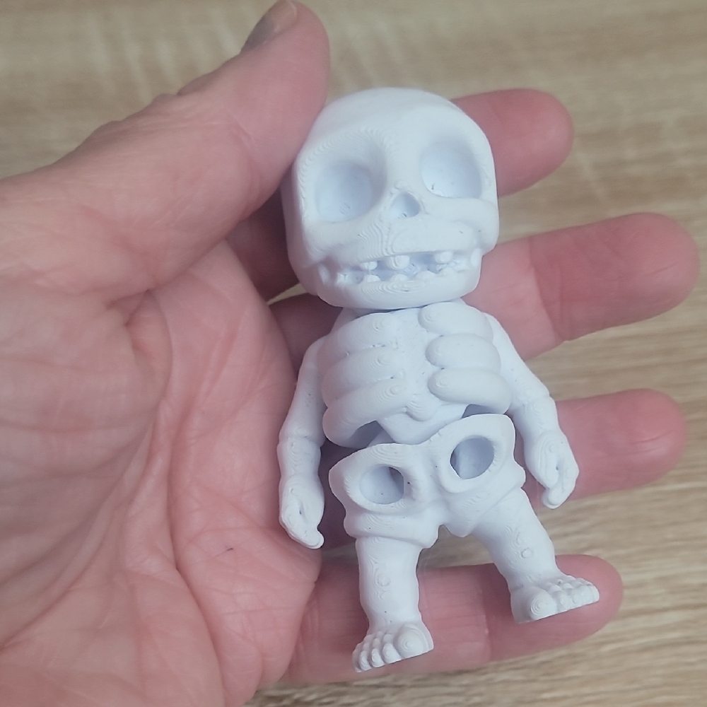 Skeleton 3D Printed Figure Cute Stocking Stuffer